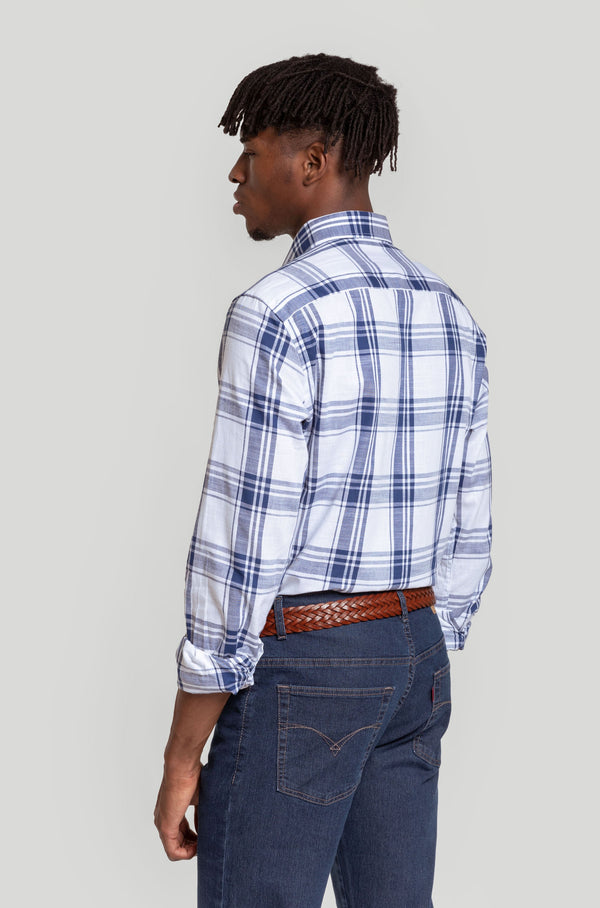 Camisa Cuadro Marino SKU 0.28019
