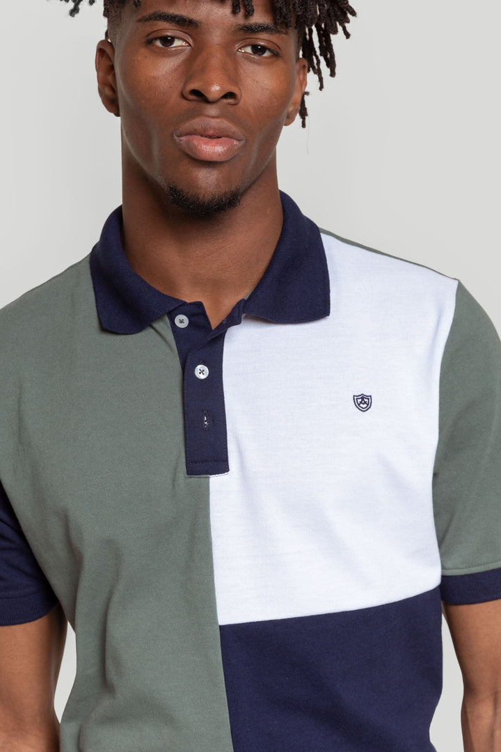 Camisa Polo Xadrez Cáqui SKU 0.31154