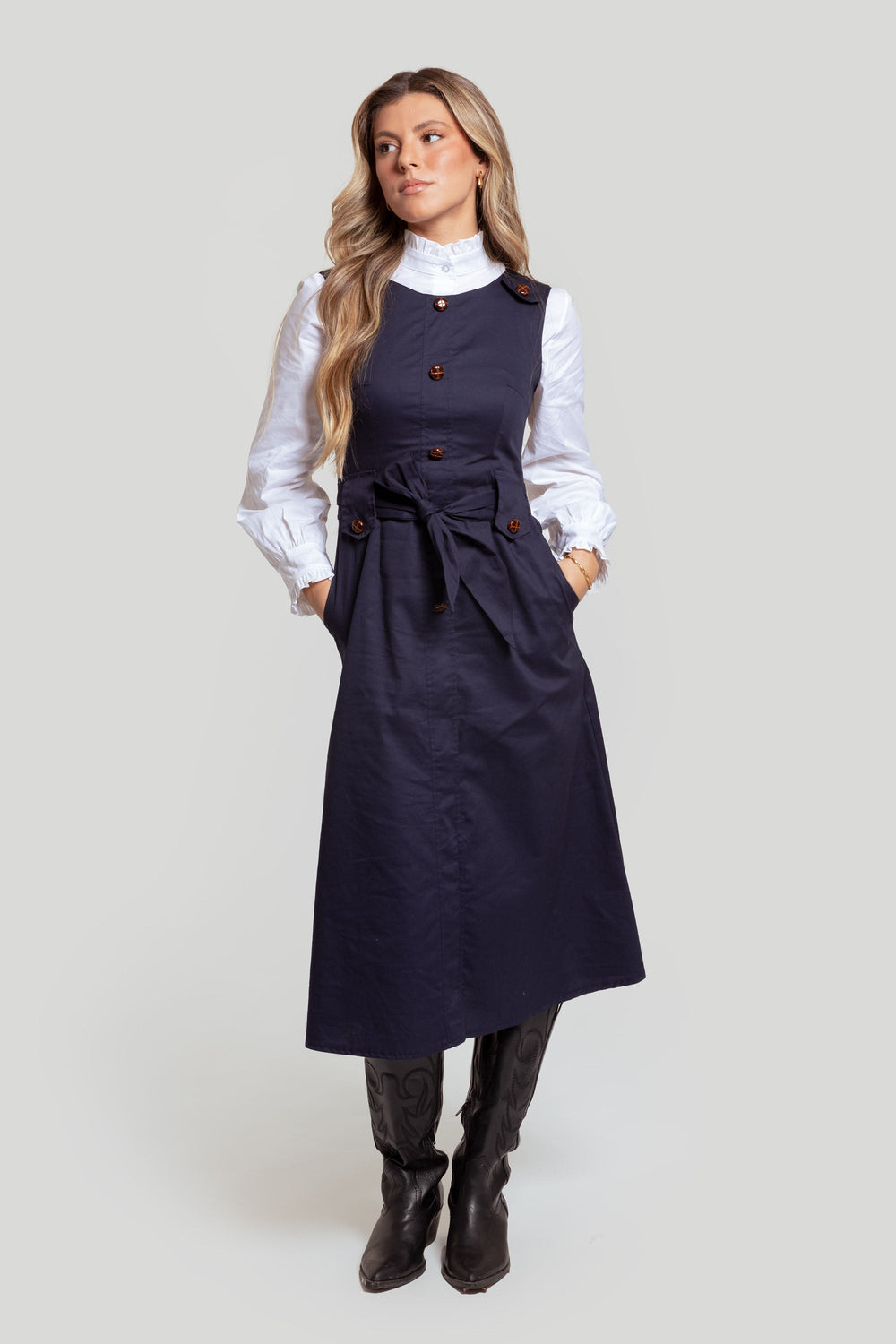 Vestido Rocio Azul SKU 0.30121
