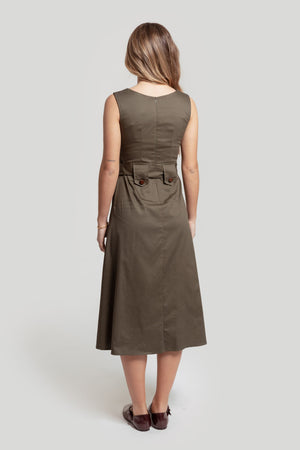 Vestido Rocio Verde SKU 0.30121