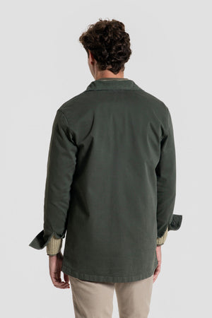 Sobrecamisa de Algodón con Cuello de Pana SKU 0.32716