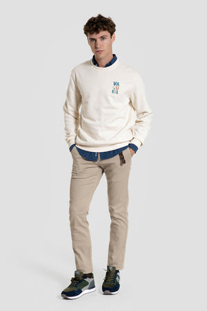 Sudadera Hueso Algodón Orgánico SKU 0.32719