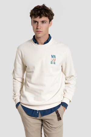 Sudadera Hueso Algodón Orgánico SKU 0.32719