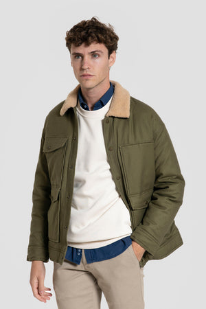 Cazadora Aviador Verde Kaki SKU 0.32674