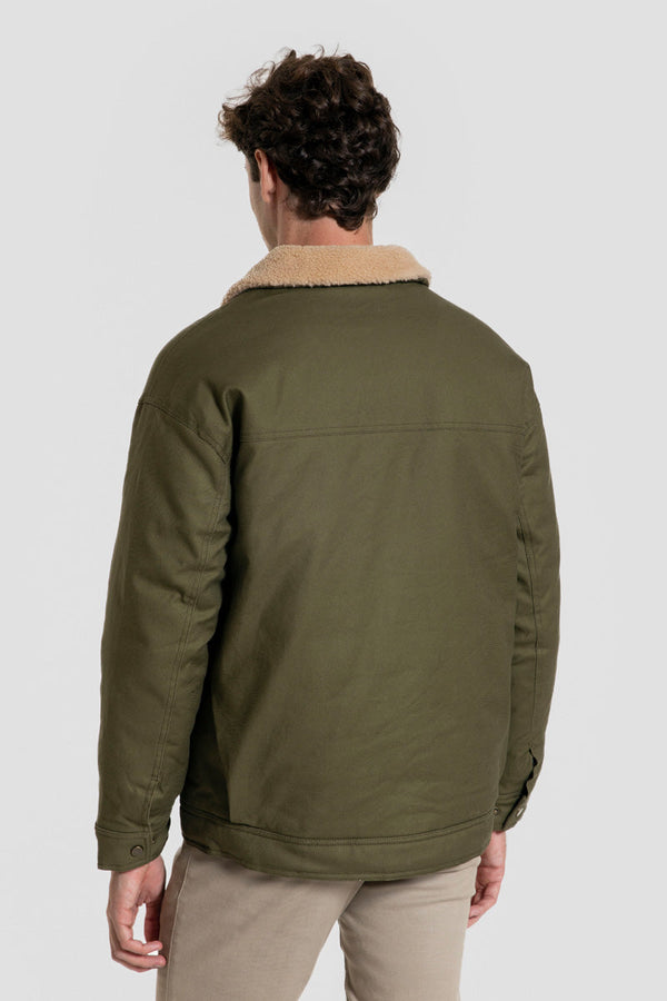 Cazadora Aviador Verde Kaki SKU 0.32674