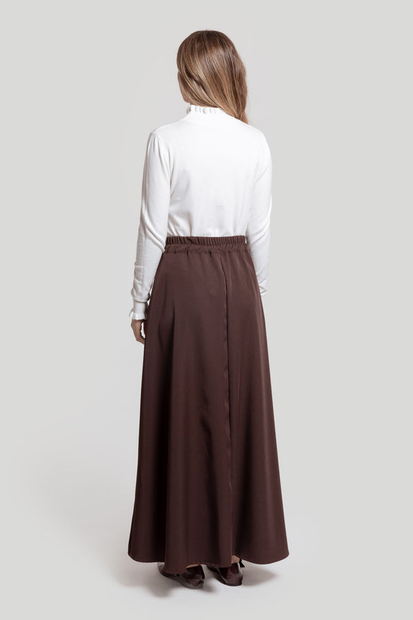 Falda Pico Marron SKU 0.29559