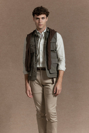 Chaleco Bolsillos de Algodón SKU 0.32717