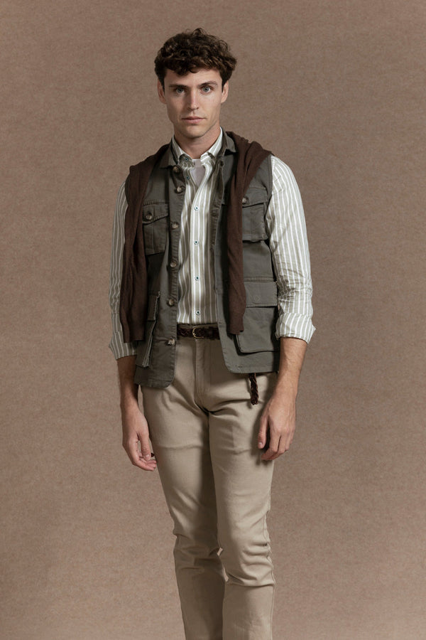 Chaleco Bolsillos de Algodón SKU 0.32717