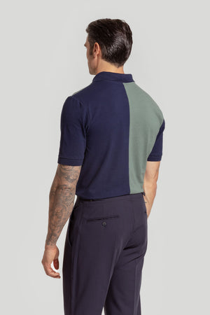 Polo Bicolor Kaki SKU 0.31155