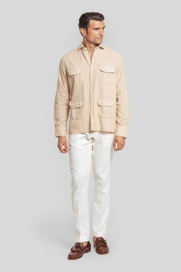 Camisa Cubana Camel  SKU 0.31456