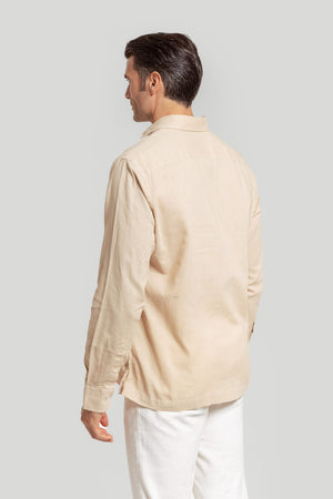 Camisa Cubana Camel  SKU 0.31456