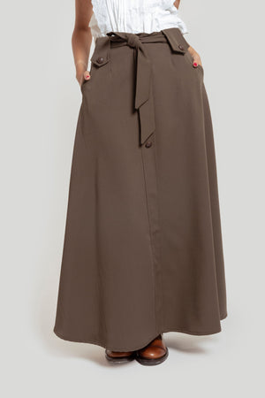Falda Romeria Kaki SKU 0.31148