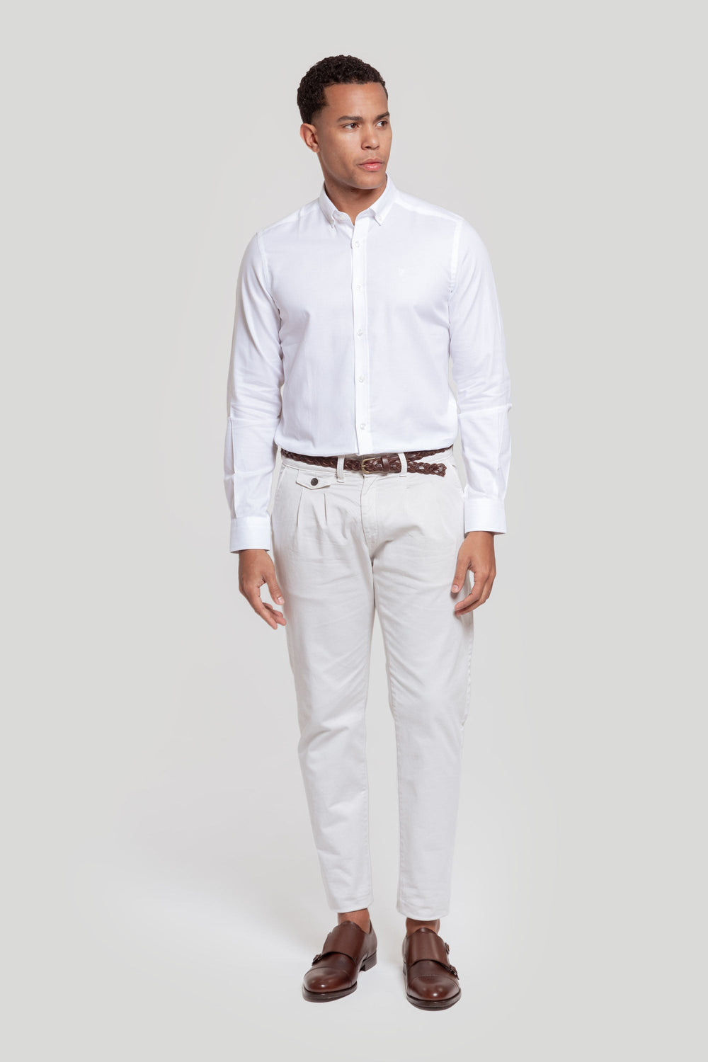 CAMISA OXFORD BLANCA SKU 0.29240