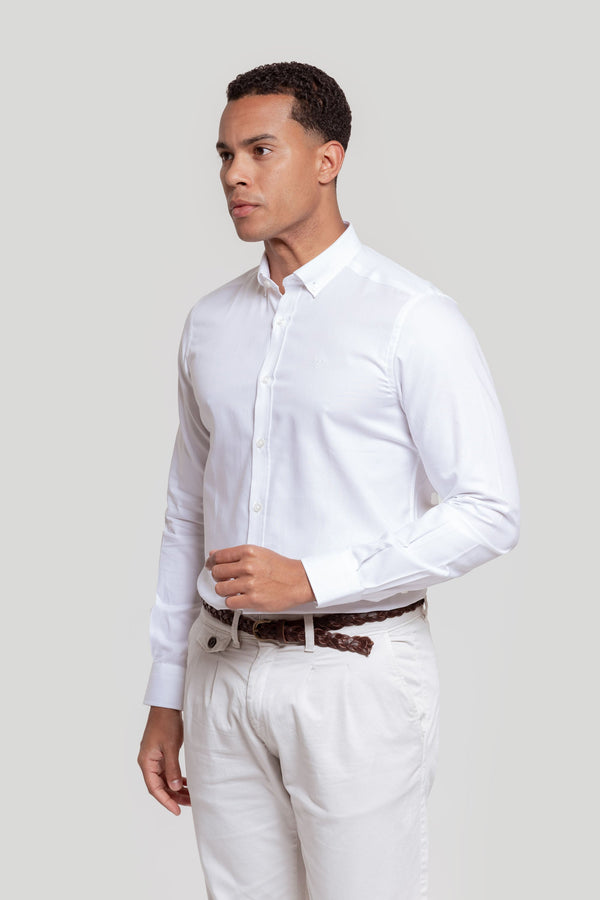 CAMISA OXFORD BLANCA SKU 0.29240