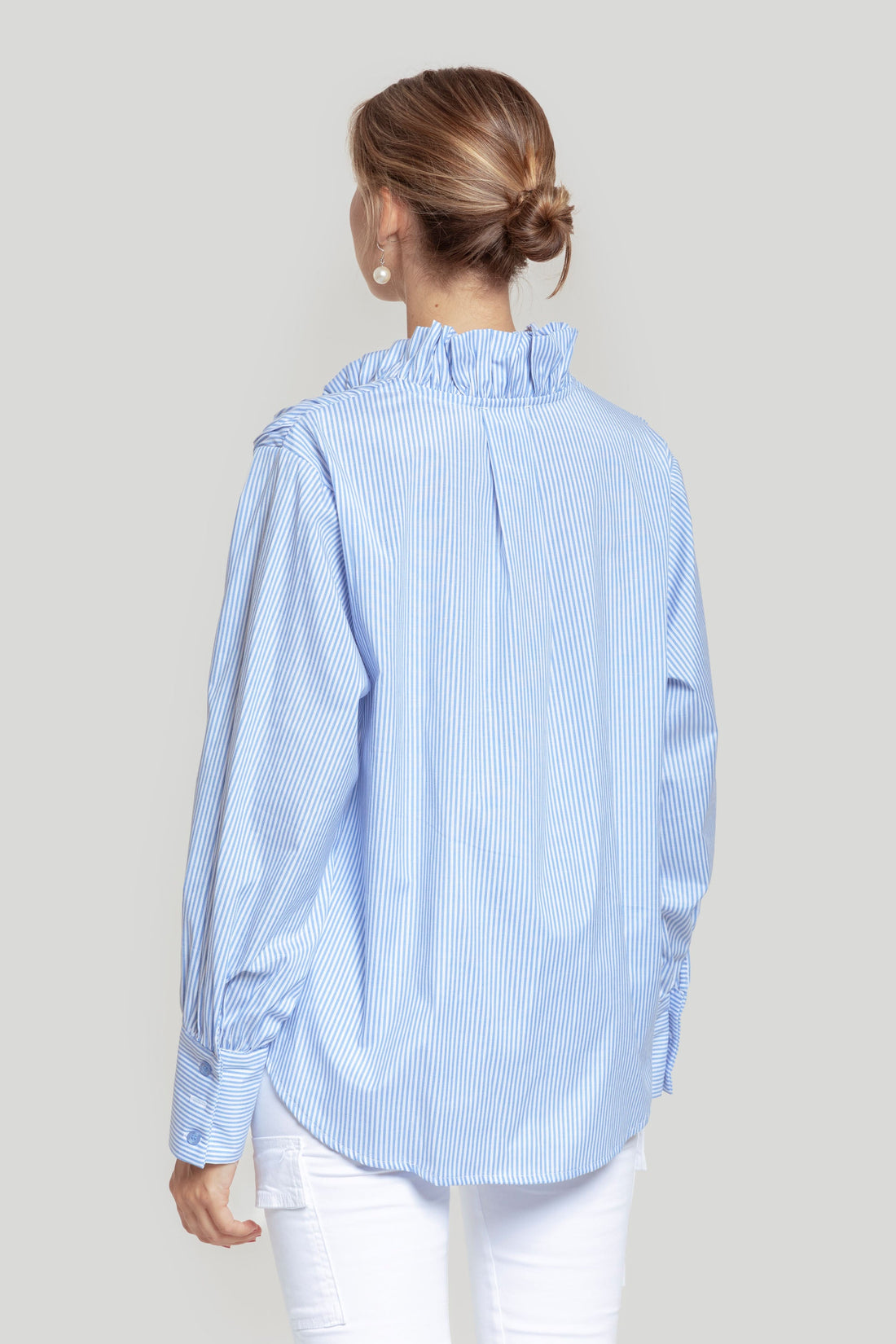 Camisa listrada com franjas SKU 0,31486