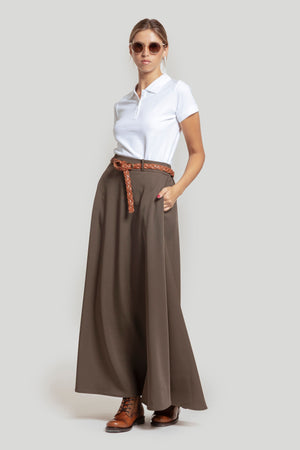 Falda Rociera Kaki SKU 0.31147