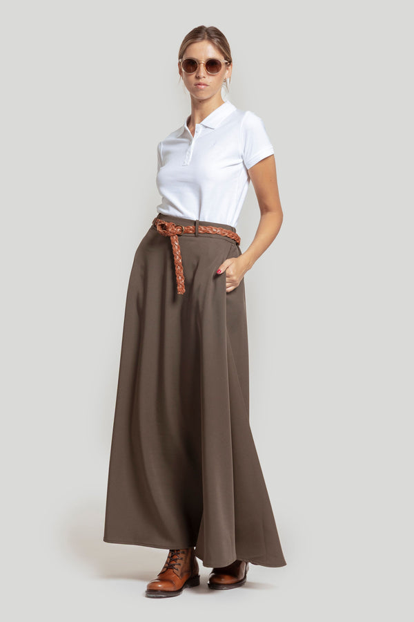 Falda Rociera Kaki SKU 0.31147