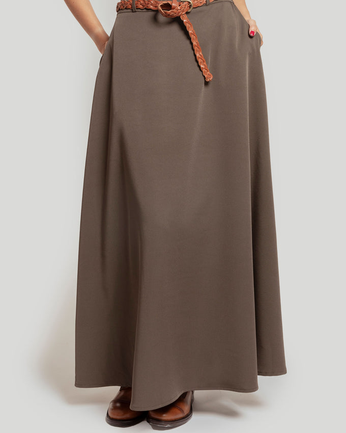 Falda Rociera Kaki SKU 0.31147