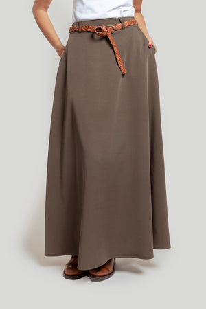 Falda Rociera Kaki SKU 0.31147