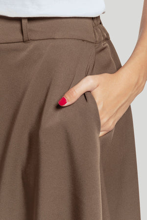 Falda Rociera Kaki SKU 0.31147