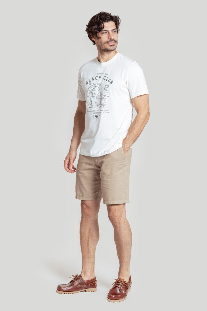 Camiseta Palmera Hueso SKU 0.31674