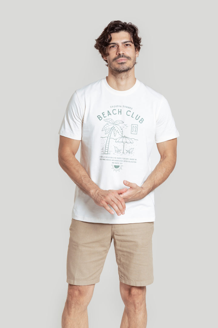 Camiseta Palmera Hueso SKU 0.31674