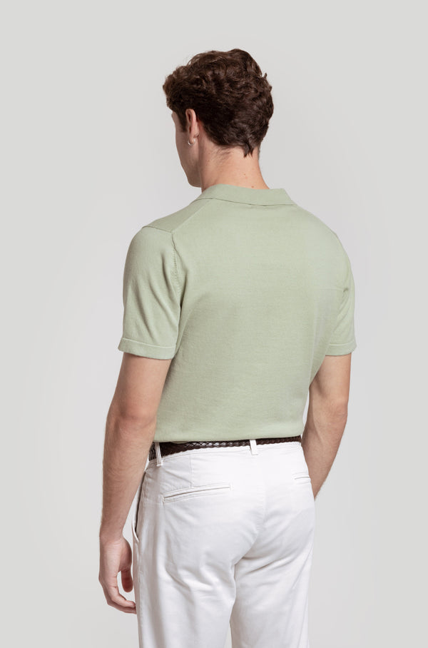 Polo Punto Raya Verde SKU 0.30819