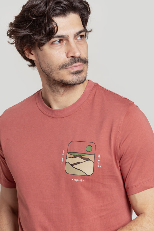 Camiseta Golden Hour Teja SKU  0.31675