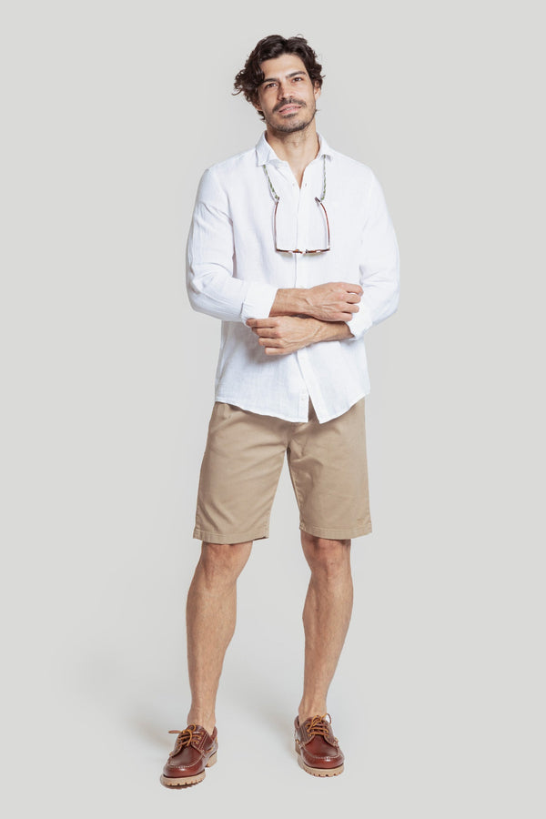 Camisa Lino Blanca SKU 0.31660