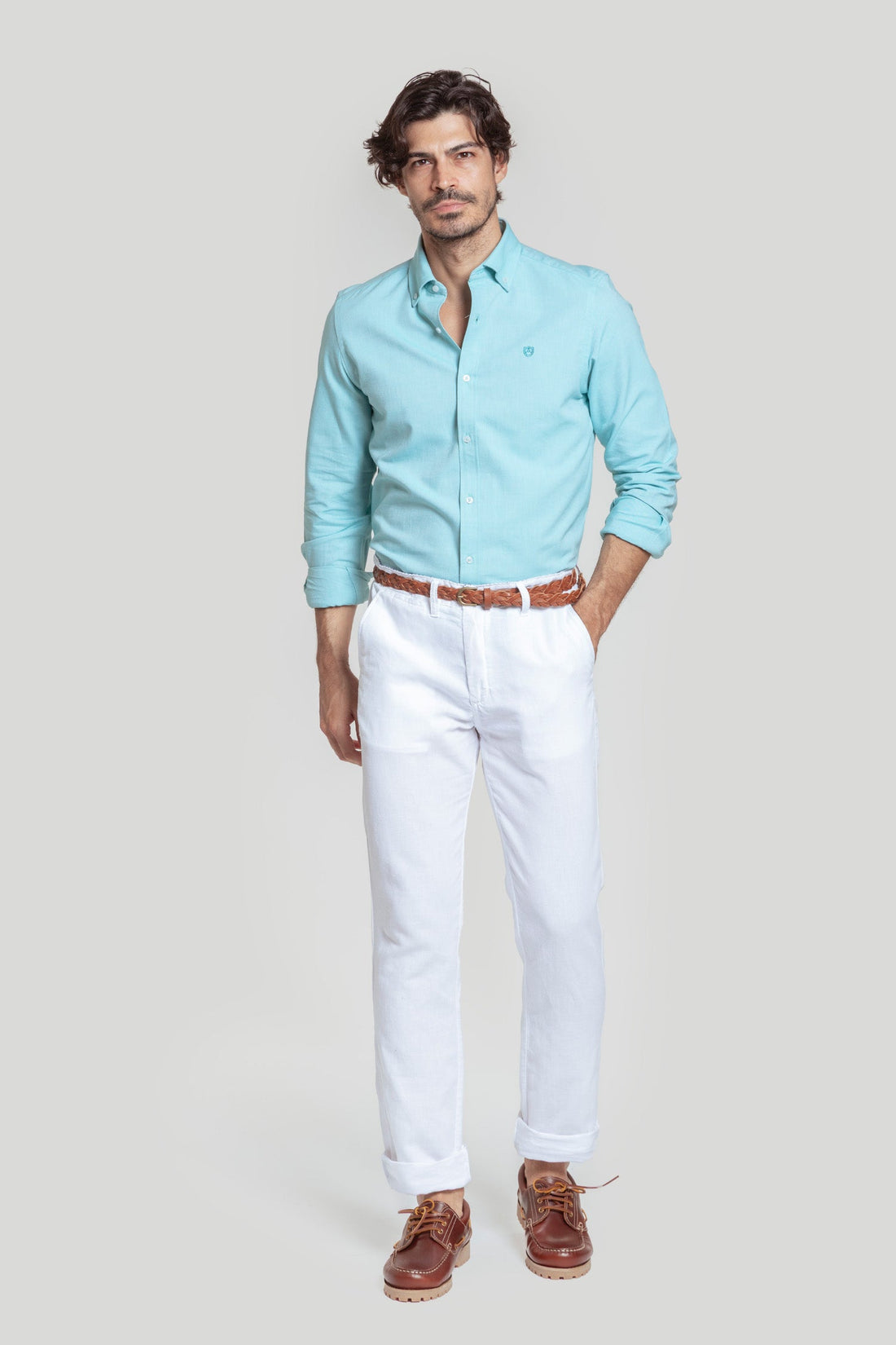Camisa Cro 62584-0.31662 - VERDE ÁGUA