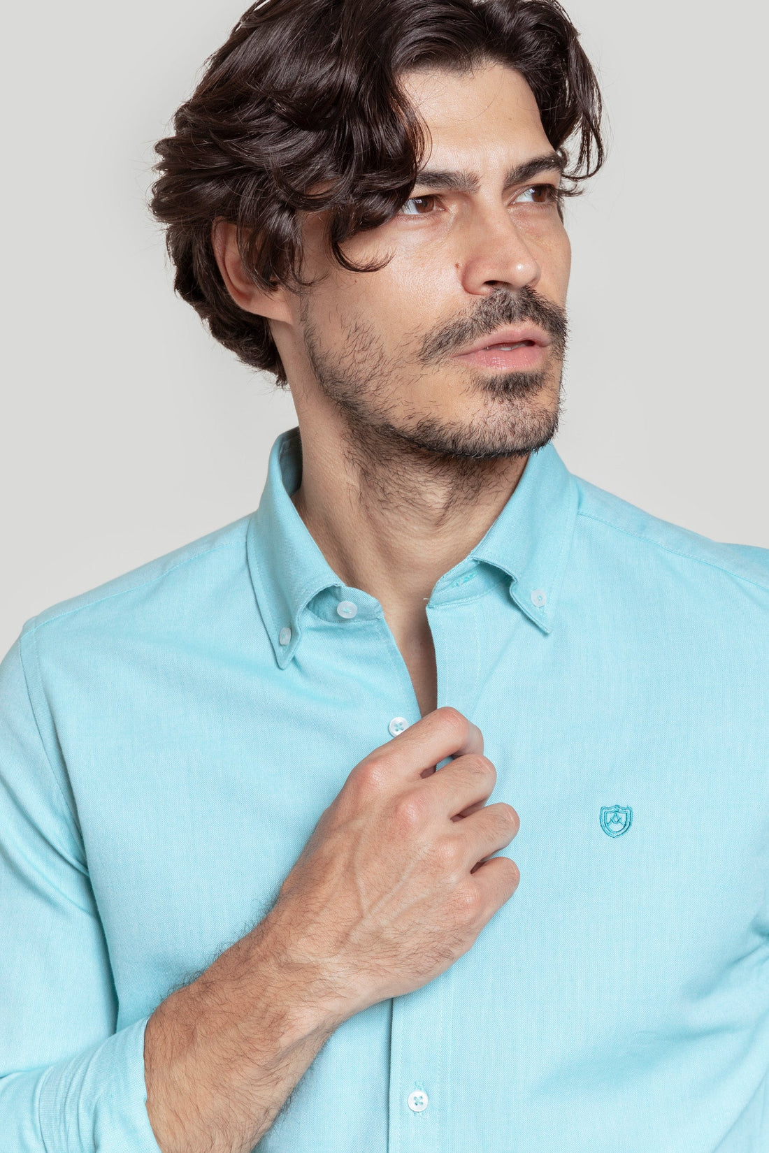 Camisa Cro 62584-0.31662 - VERDE ÁGUA