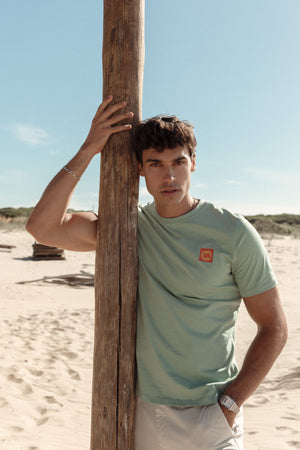 T-shirt Surf & Lifestyle Vert d'eau SKU 0.33704