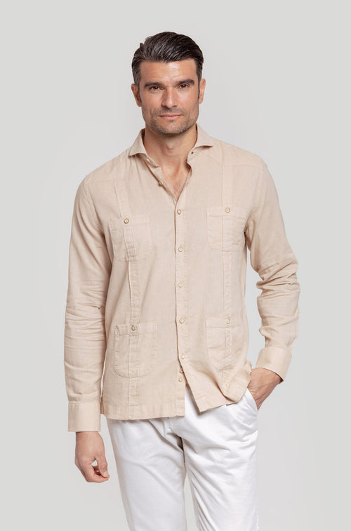 Guayabera Camel SKU 0.30811