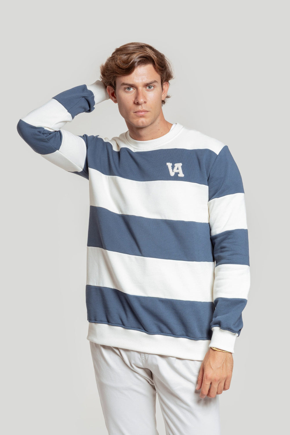 Sudadera Raya Ancha Indigo SKU 0.31996