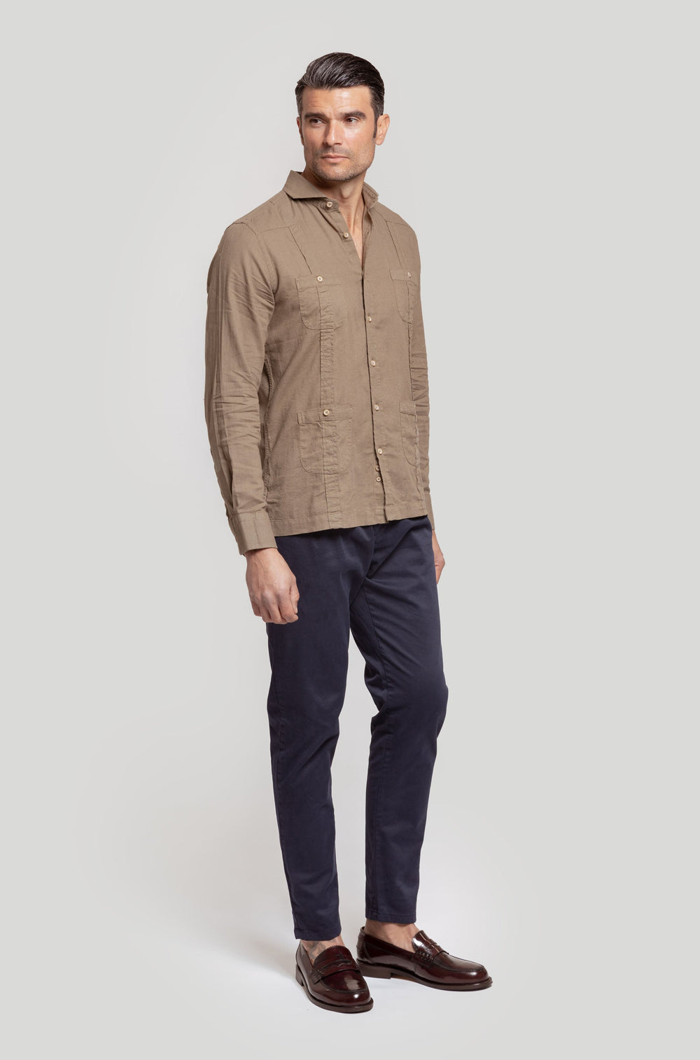Guayabera Kaki SKU 0.30811