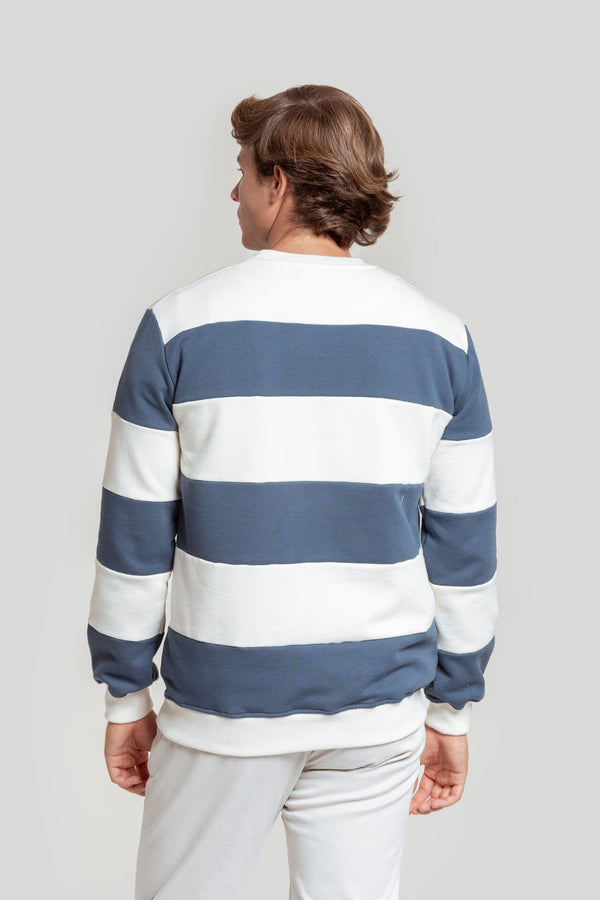Sudadera Raya Ancha Indigo SKU 0.31996