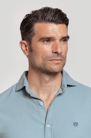 CAMISA MINI ESTRUCTURA VERDE SKU 0.29490