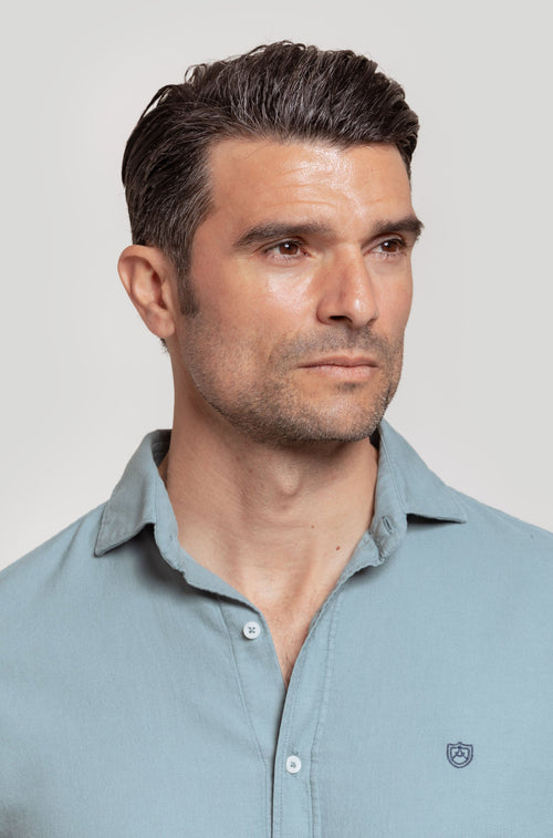 CAMISA MINI ESTRUCTURA VERDE SKU 0.29490