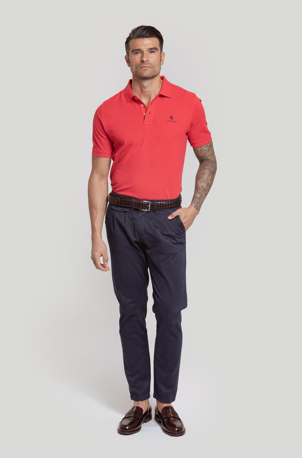 POLO VAQUERA ROJO  SKU 0.28018