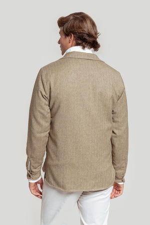 Parka Bolsillos Kaki SKU 0.31852