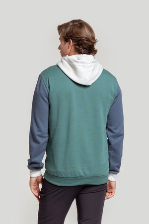 Sudadera VA Tricolor Menta  SKU 0.31992