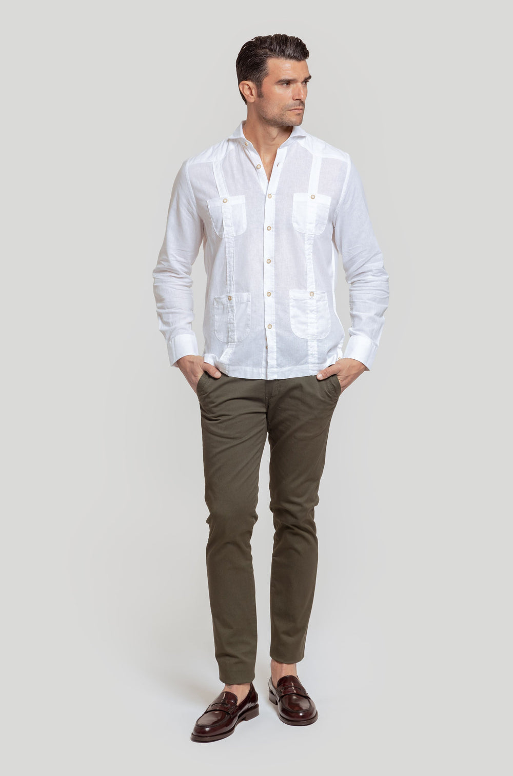 Guayabera Blanca SKU 0.30811