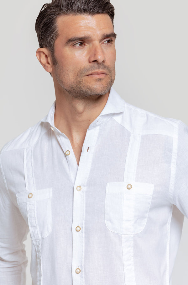 Guayabera Blanca SKU 0.30811