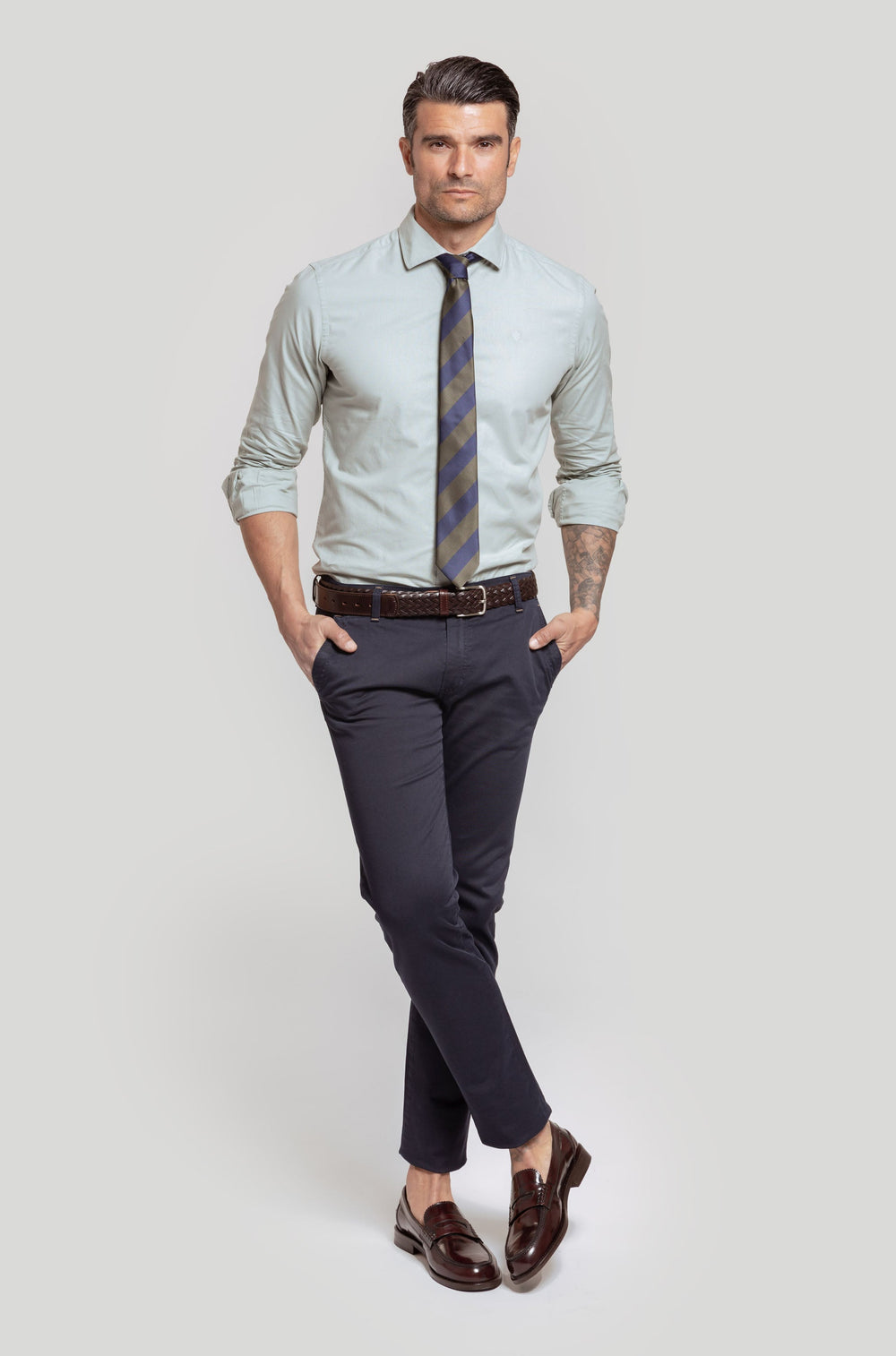 CAMISA ESTRUCTURA VERDE SKU 0.29698