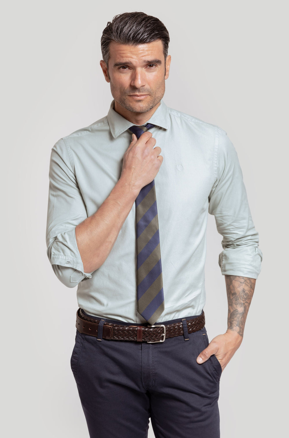 CAMISA ESTRUCTURA VERDE SKU 0.29698