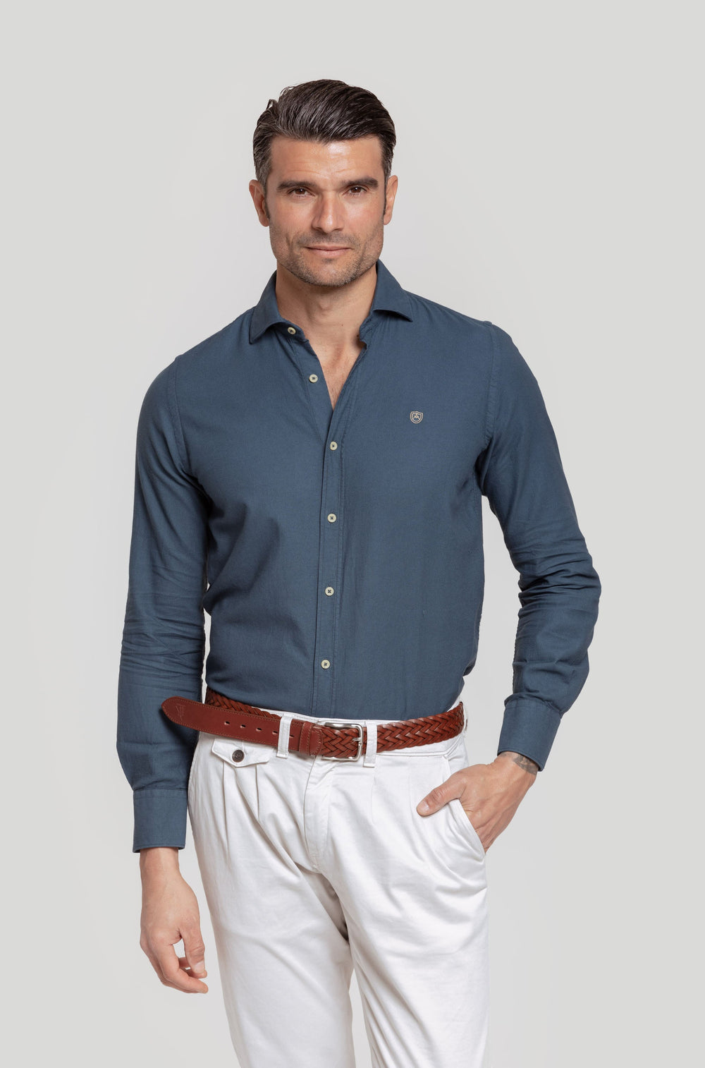 CAMISA MINI ESTRUCTURA AZUL SKU 0.29490