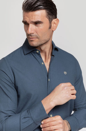 CAMISA MINI ESTRUCTURA AZUL SKU 0.29490