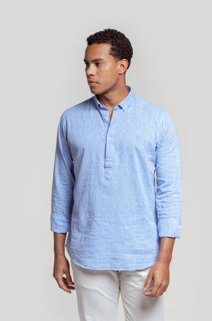 Camisa Polera Azul Noche SKU 0.30812