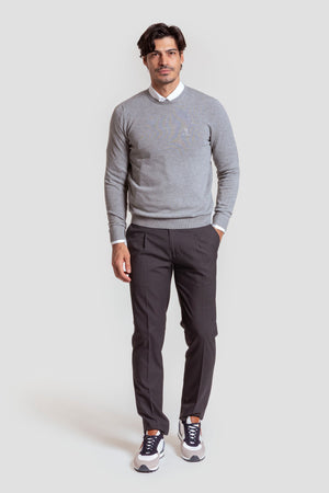 Jersey Cuello Caja Gris - Raíces SKU 0.32018