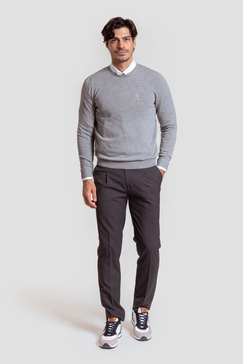 Jersey Cuello Caja Gris - Raíces SKU 0.32018